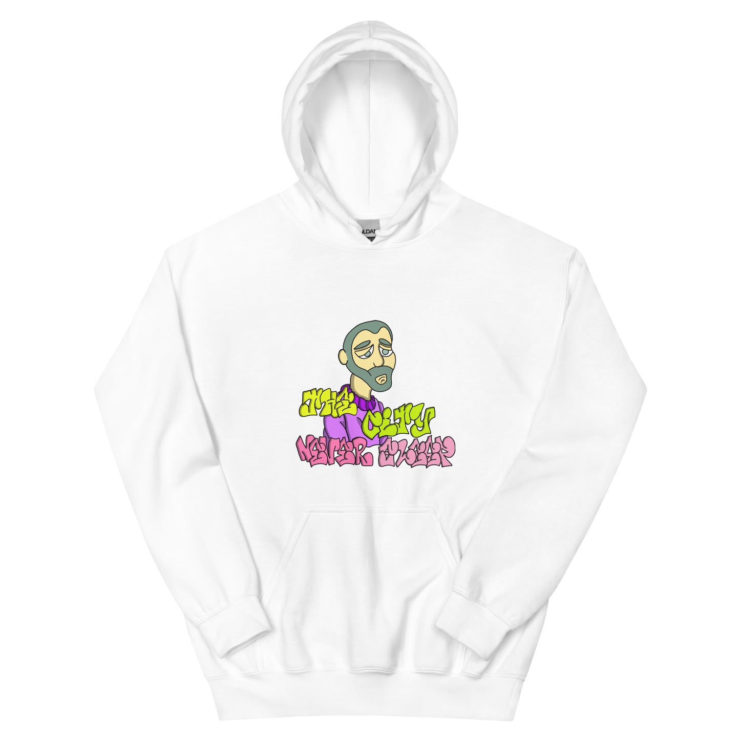 Sudadera "The city never sleep"