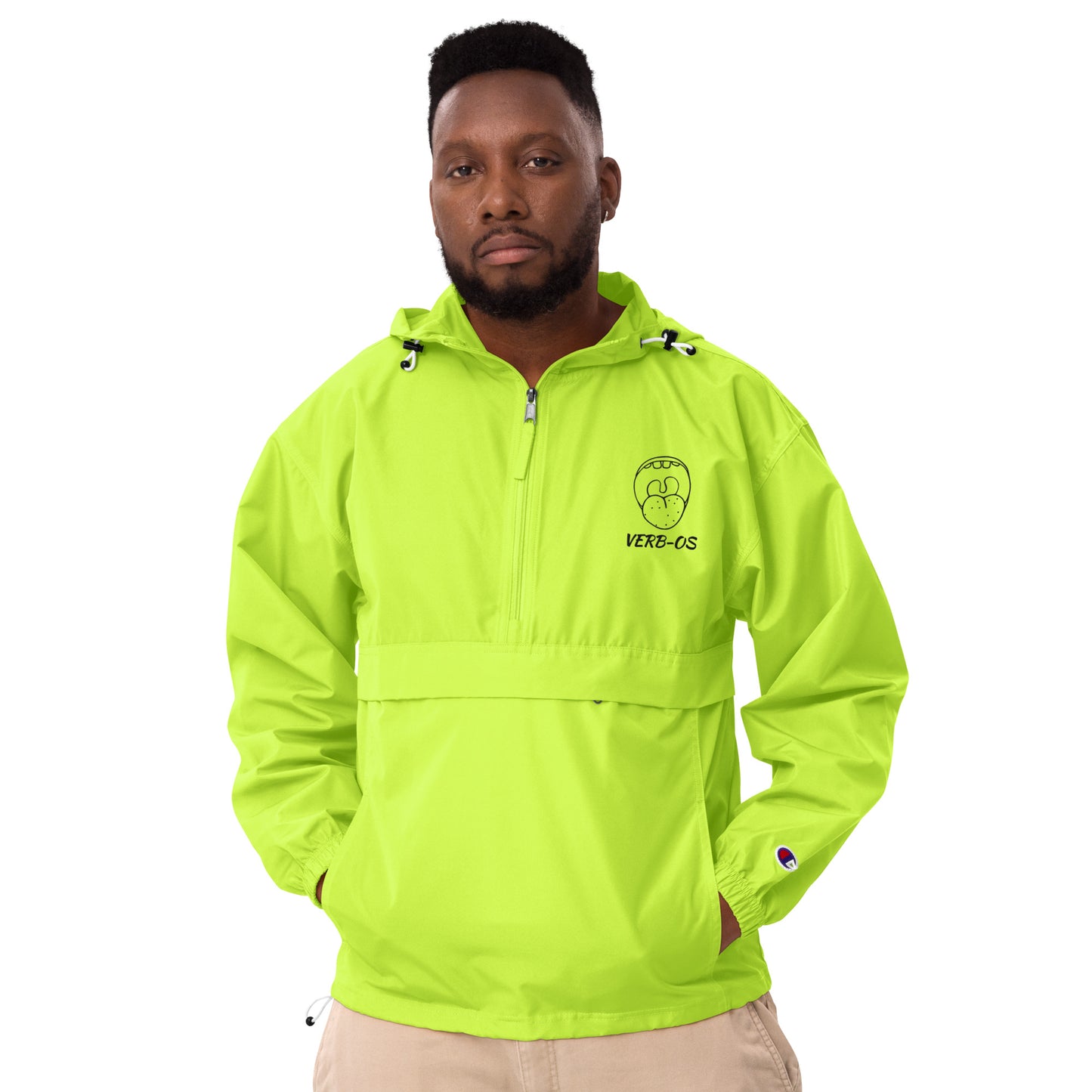 Chaqueta bordada Verb-Os x Champion unisex