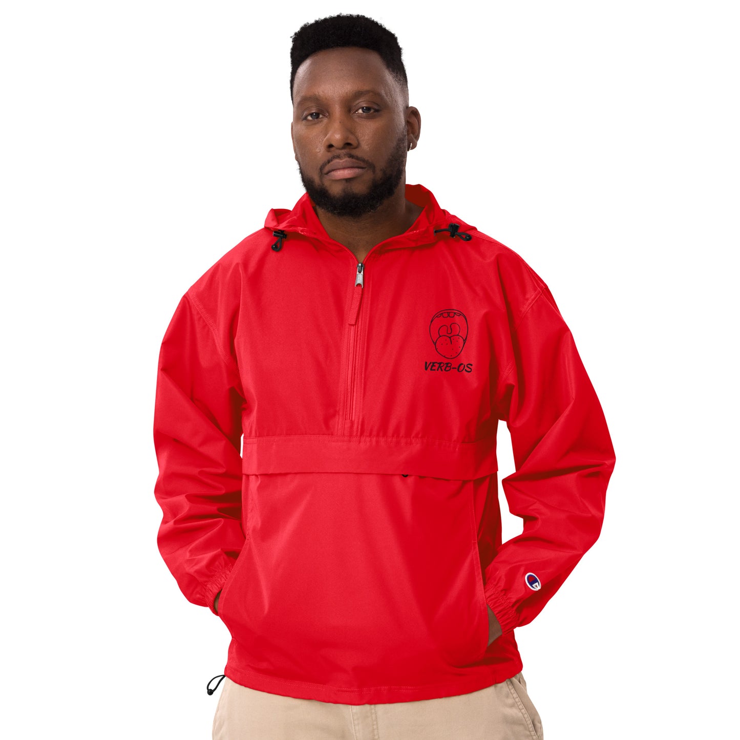 Chaqueta bordada Verb-Os x Champion unisex