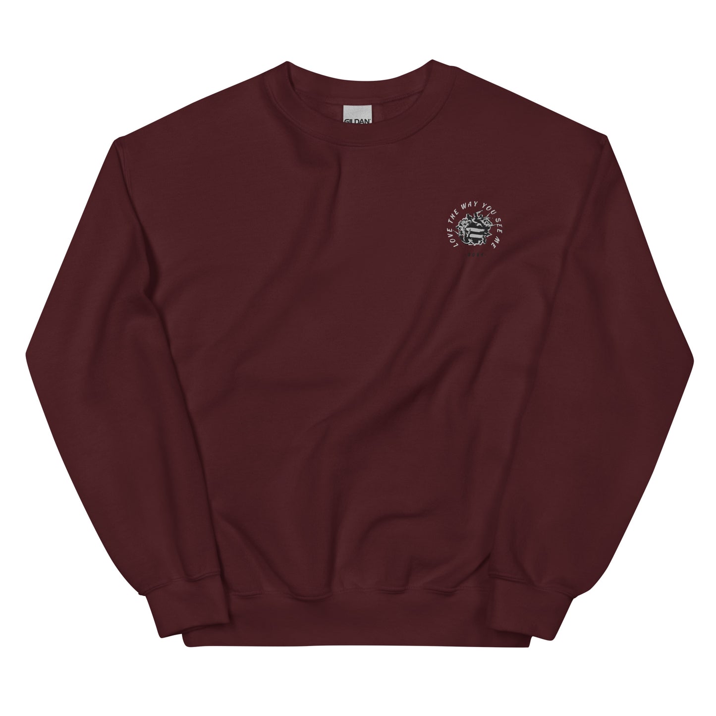 Sudadera unisex "Love the way you see me"