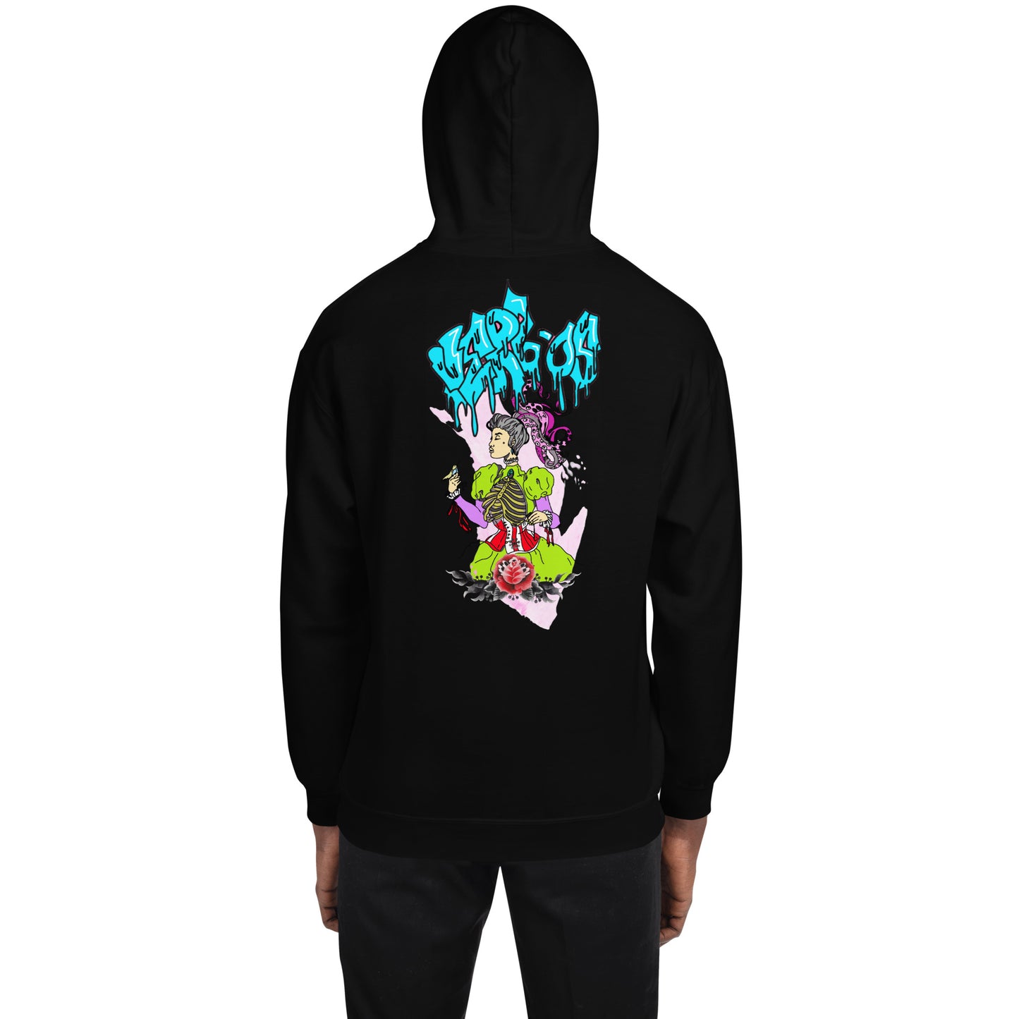 Sudadera 'V-OS' ponytail unisex