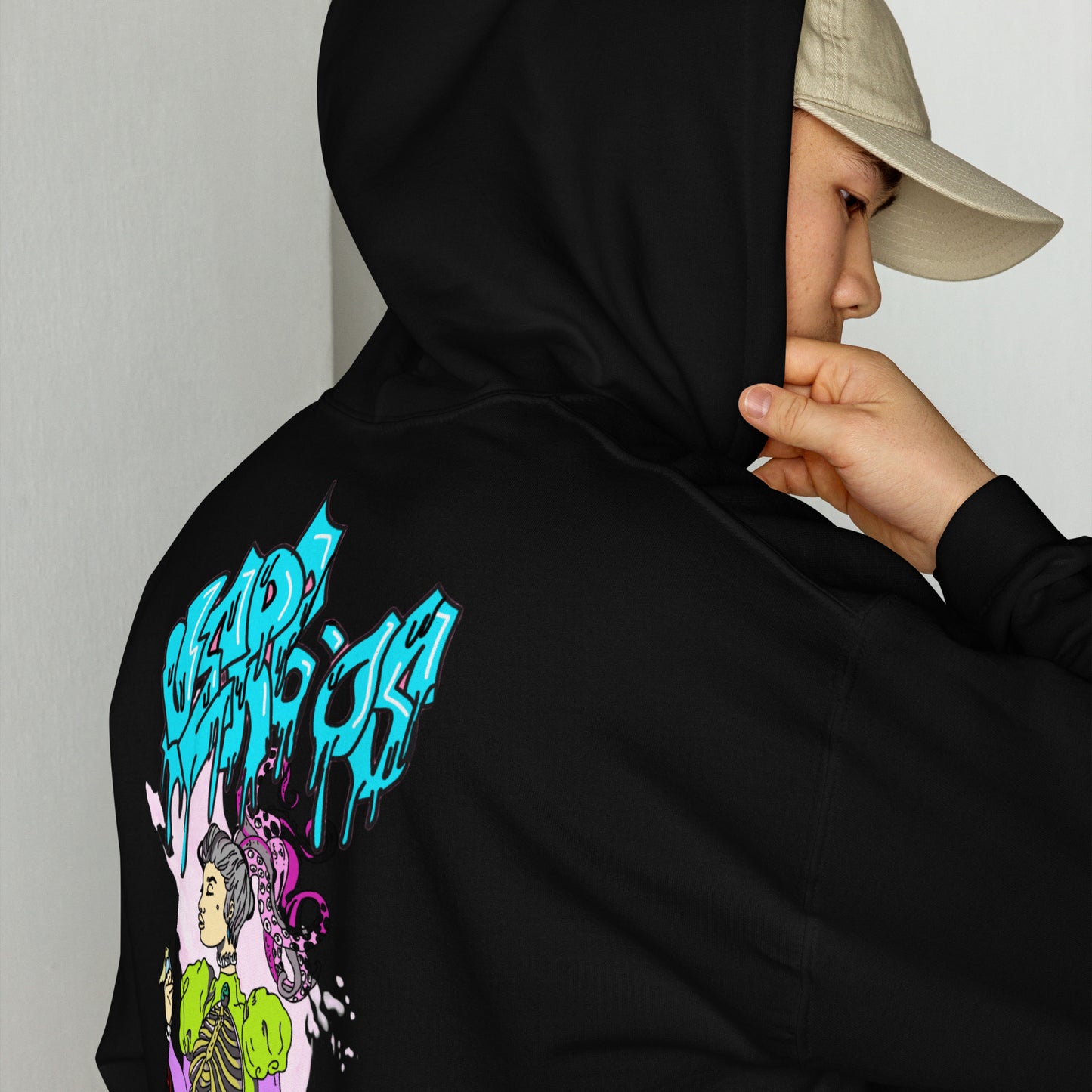 Sudadera 'V-OS' ponytail unisex