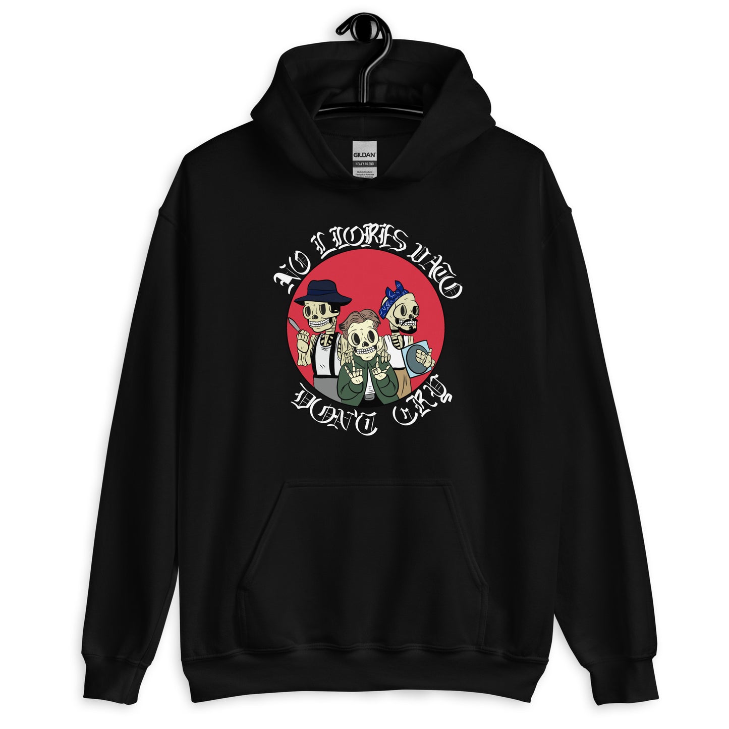 Sudadera "No llores vato" unisex