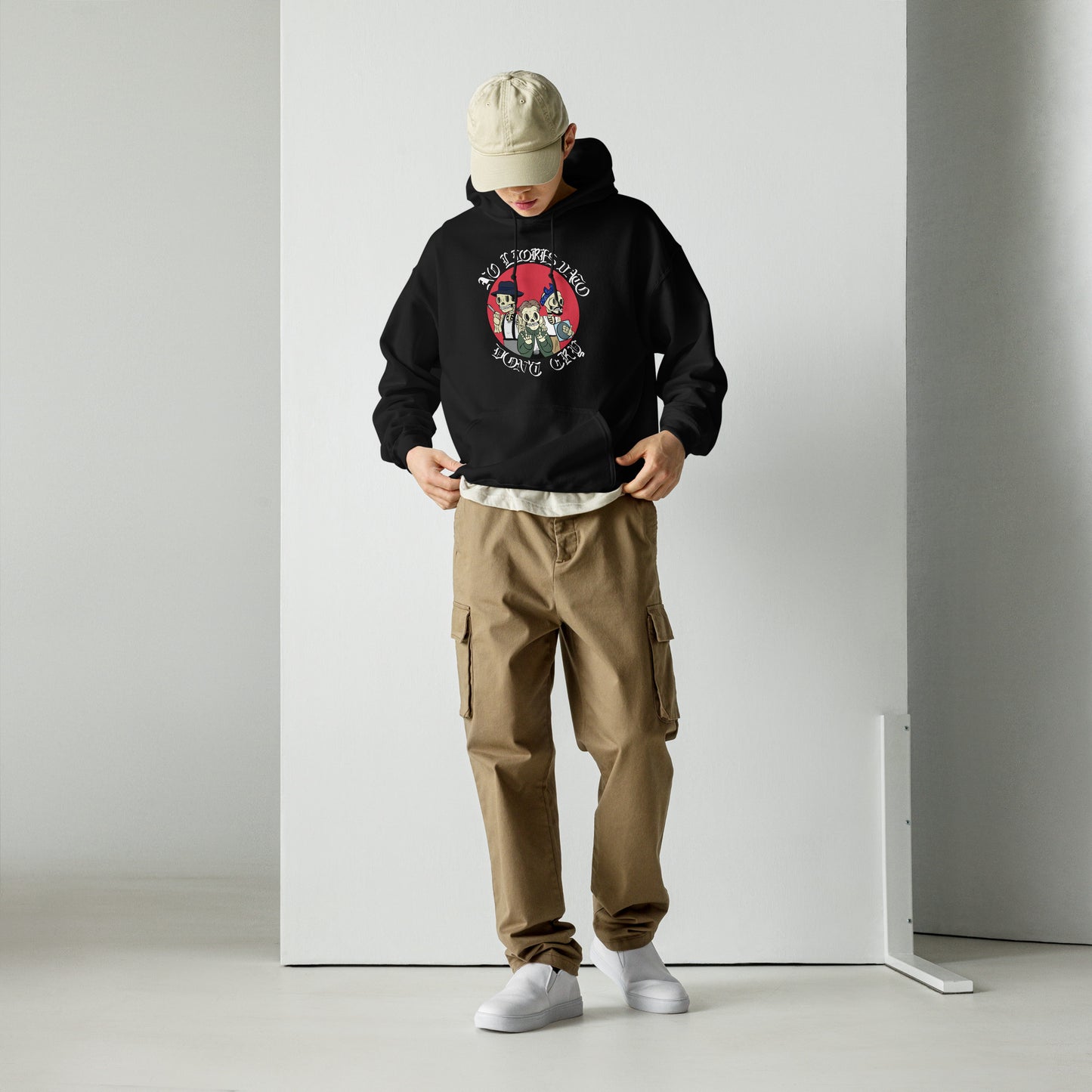 Sudadera "No llores vato" unisex