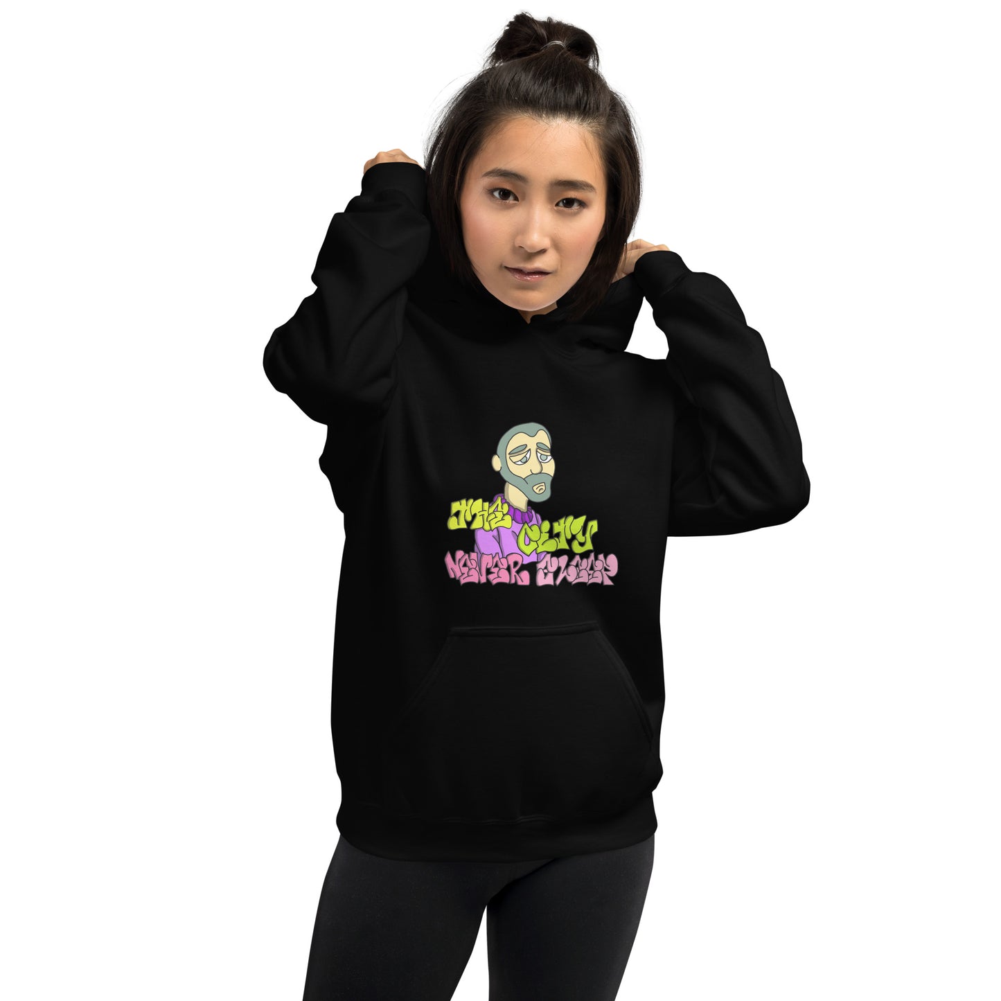 Sudadera "The city never sleep"