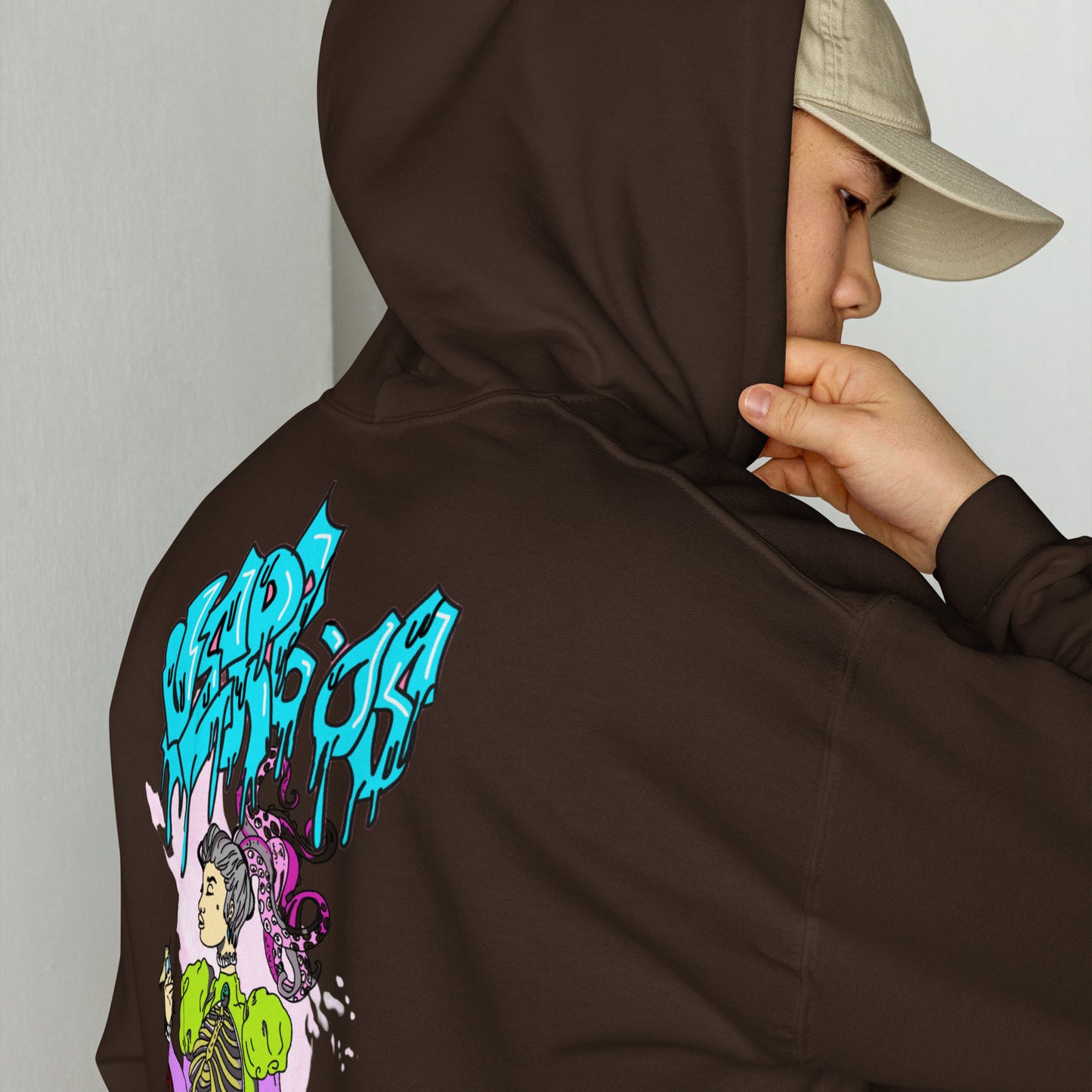 Sudadera 'V-OS' ponytail unisex