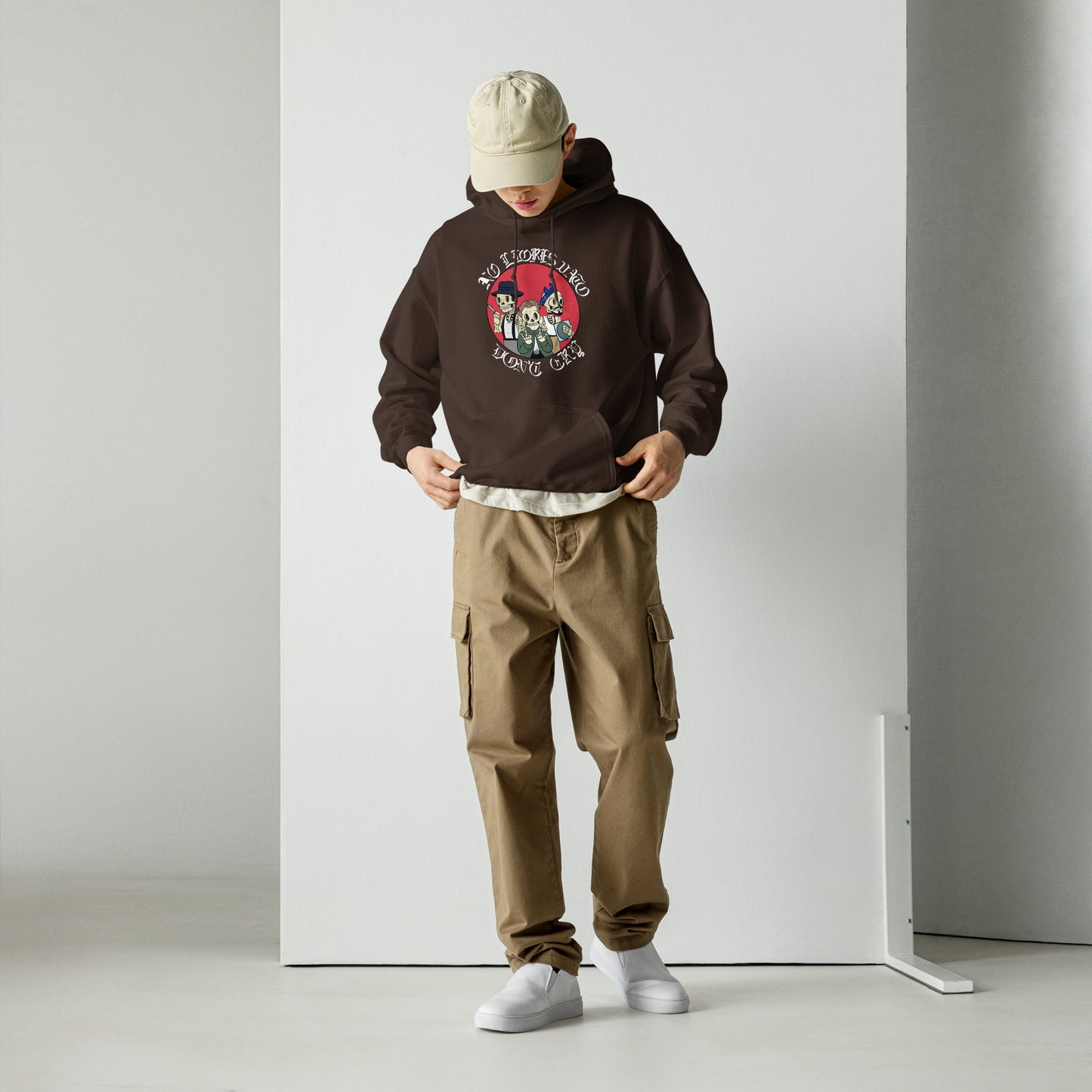 Sudadera "No llores vato" unisex