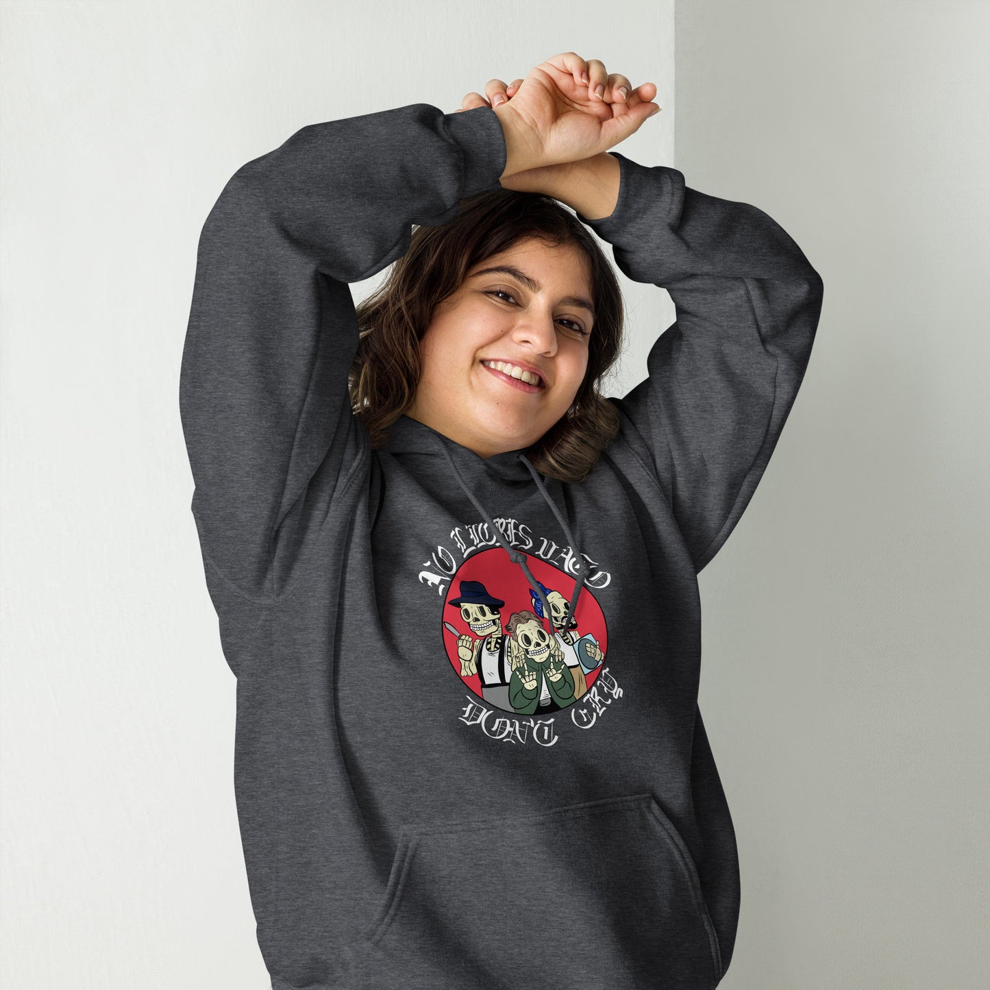 Sudadera "No llores vato" unisex