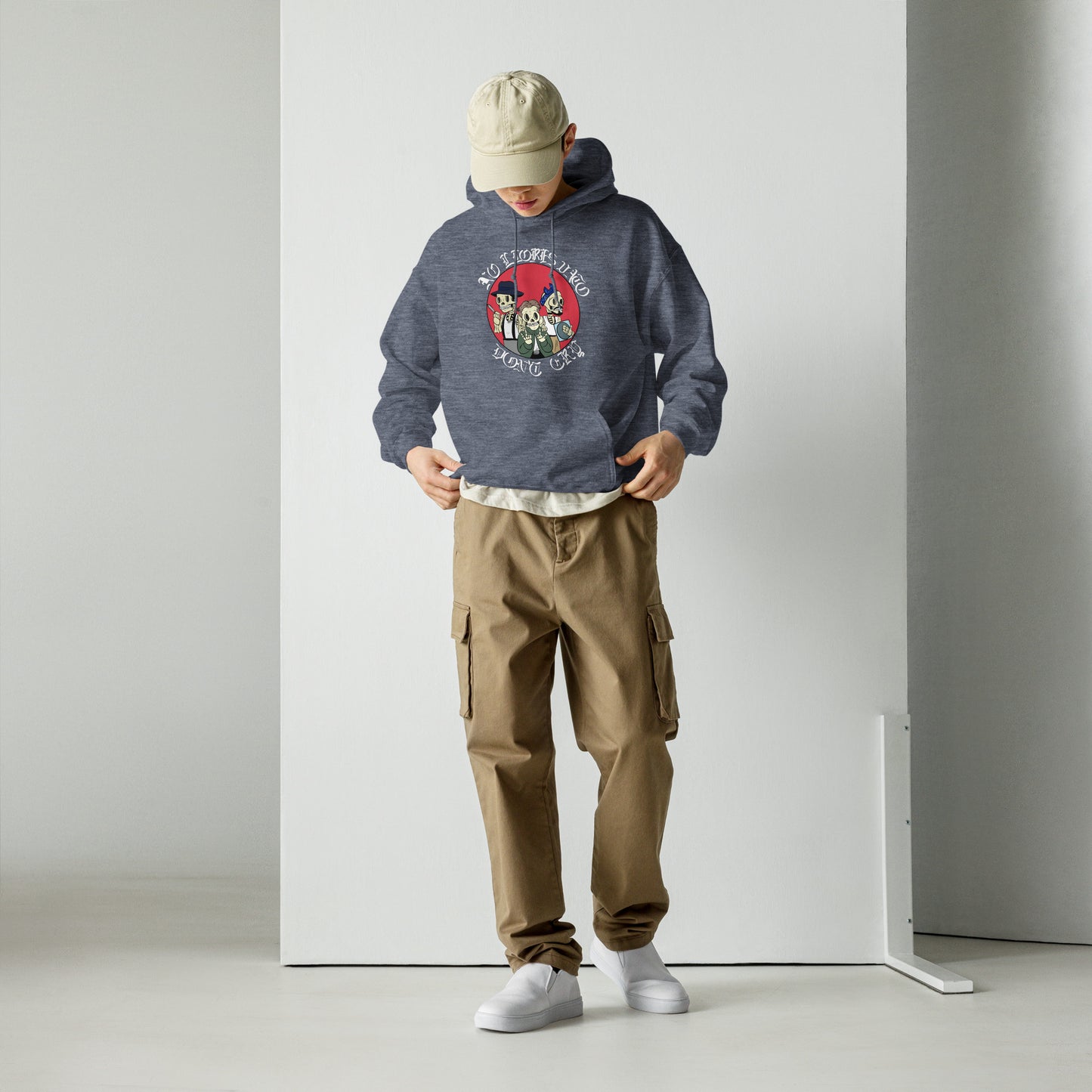 Sudadera "No llores vato" unisex