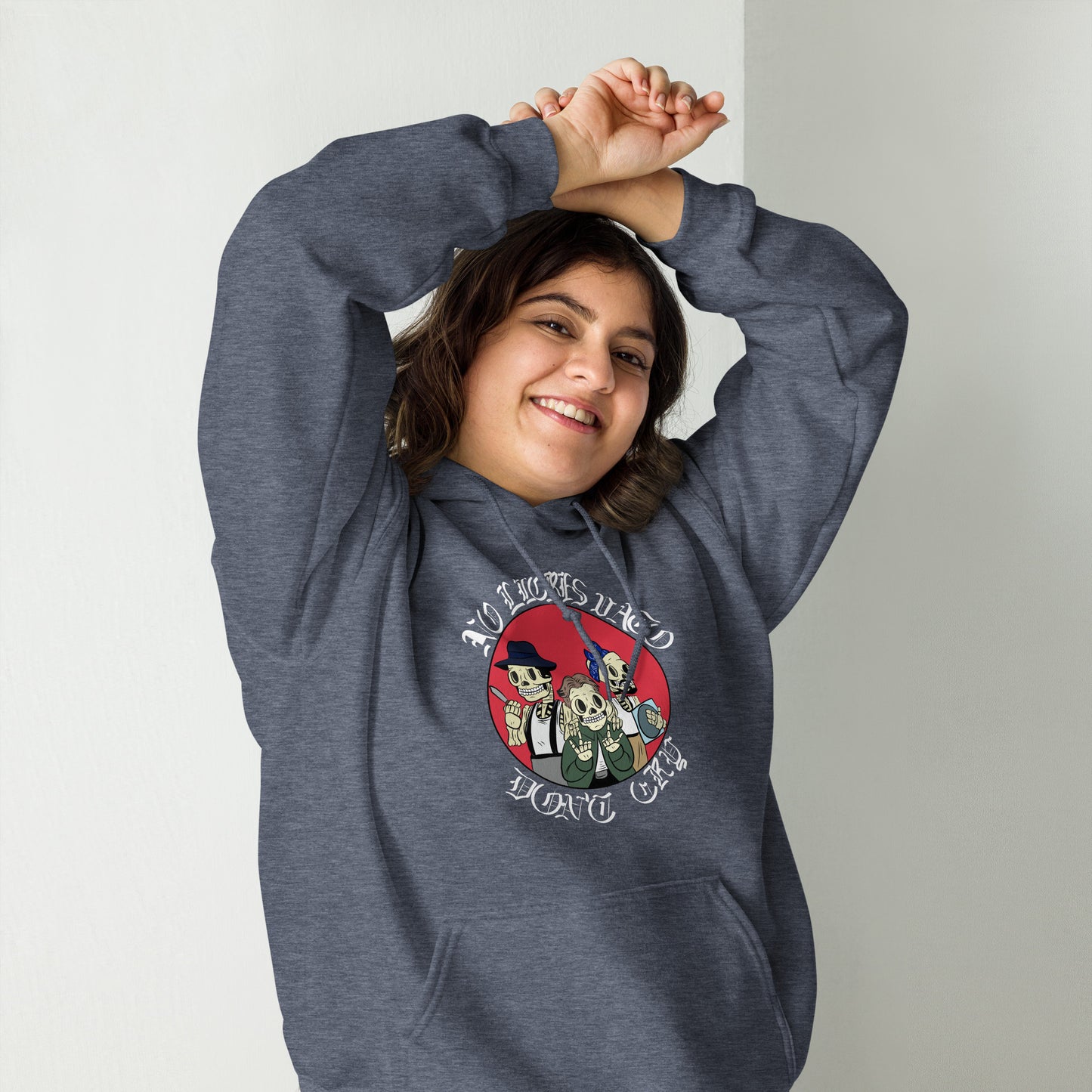Sudadera "No llores vato" unisex