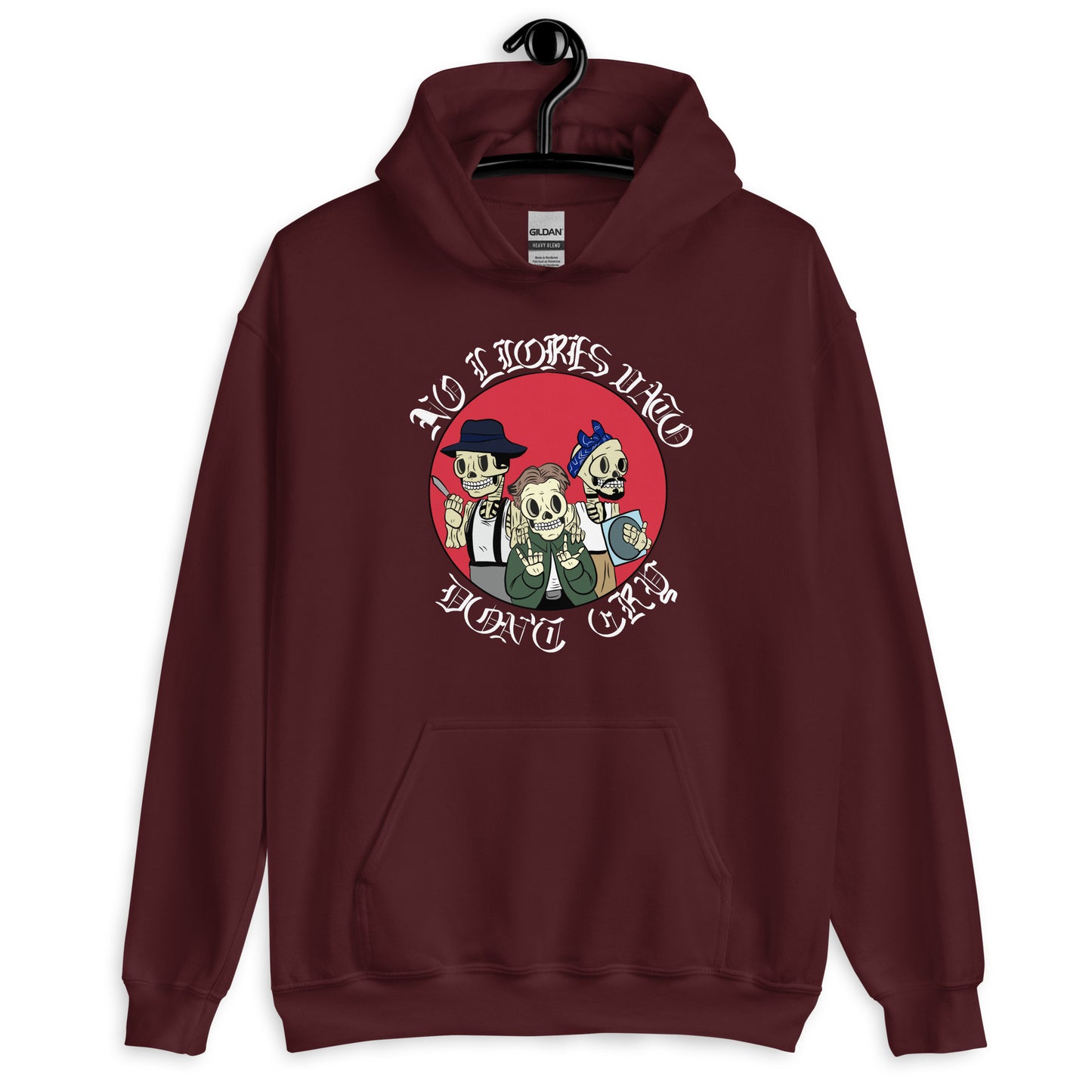 Sudadera "No llores vato" unisex