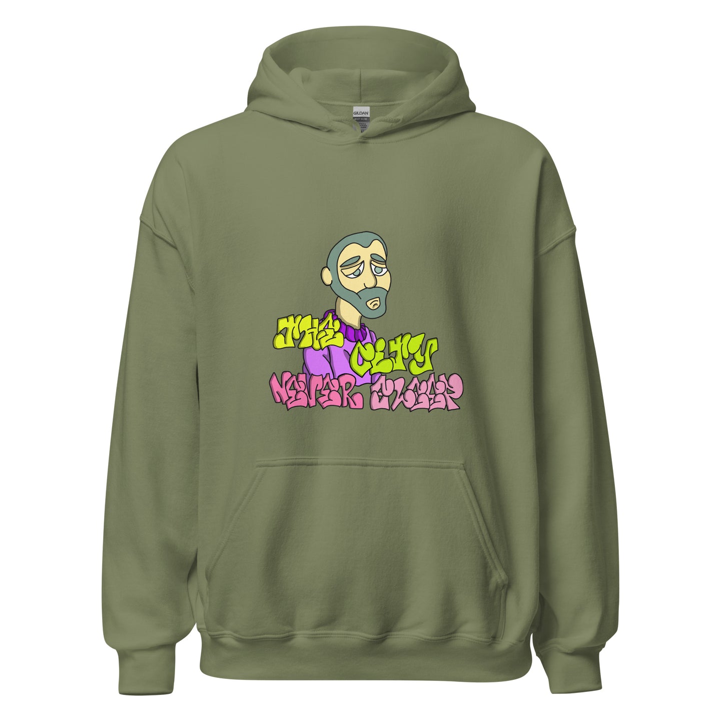 Sudadera "The city never sleep"