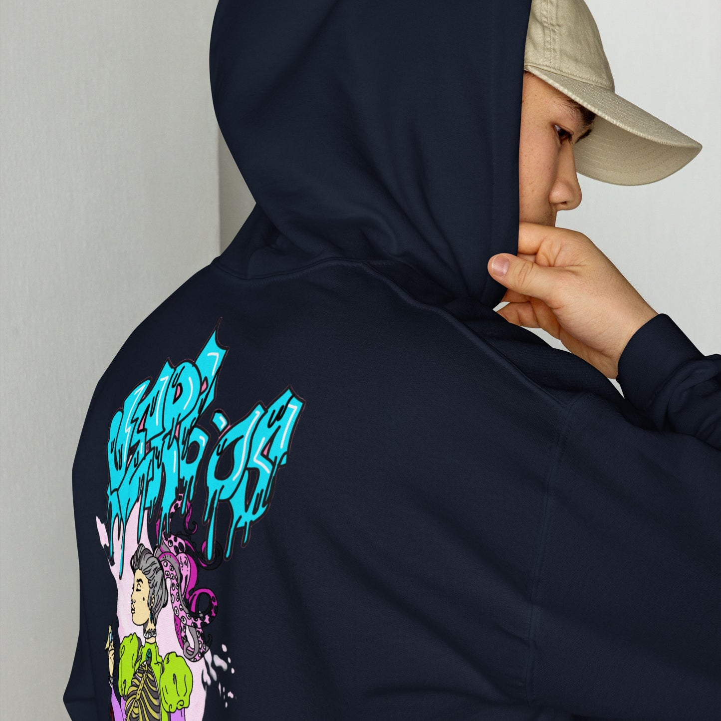 Sudadera 'V-OS' ponytail unisex