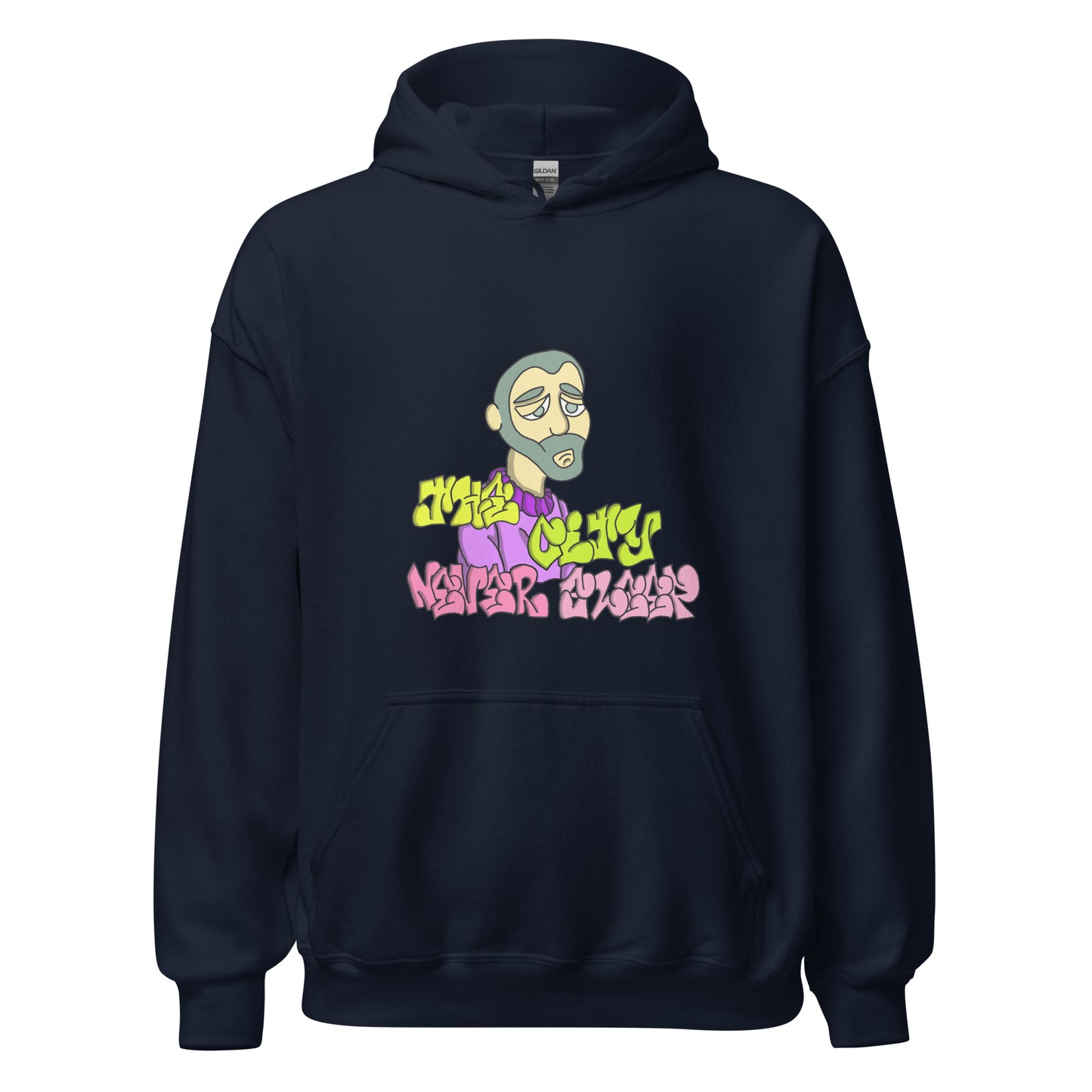 Sudadera "The city never sleep"