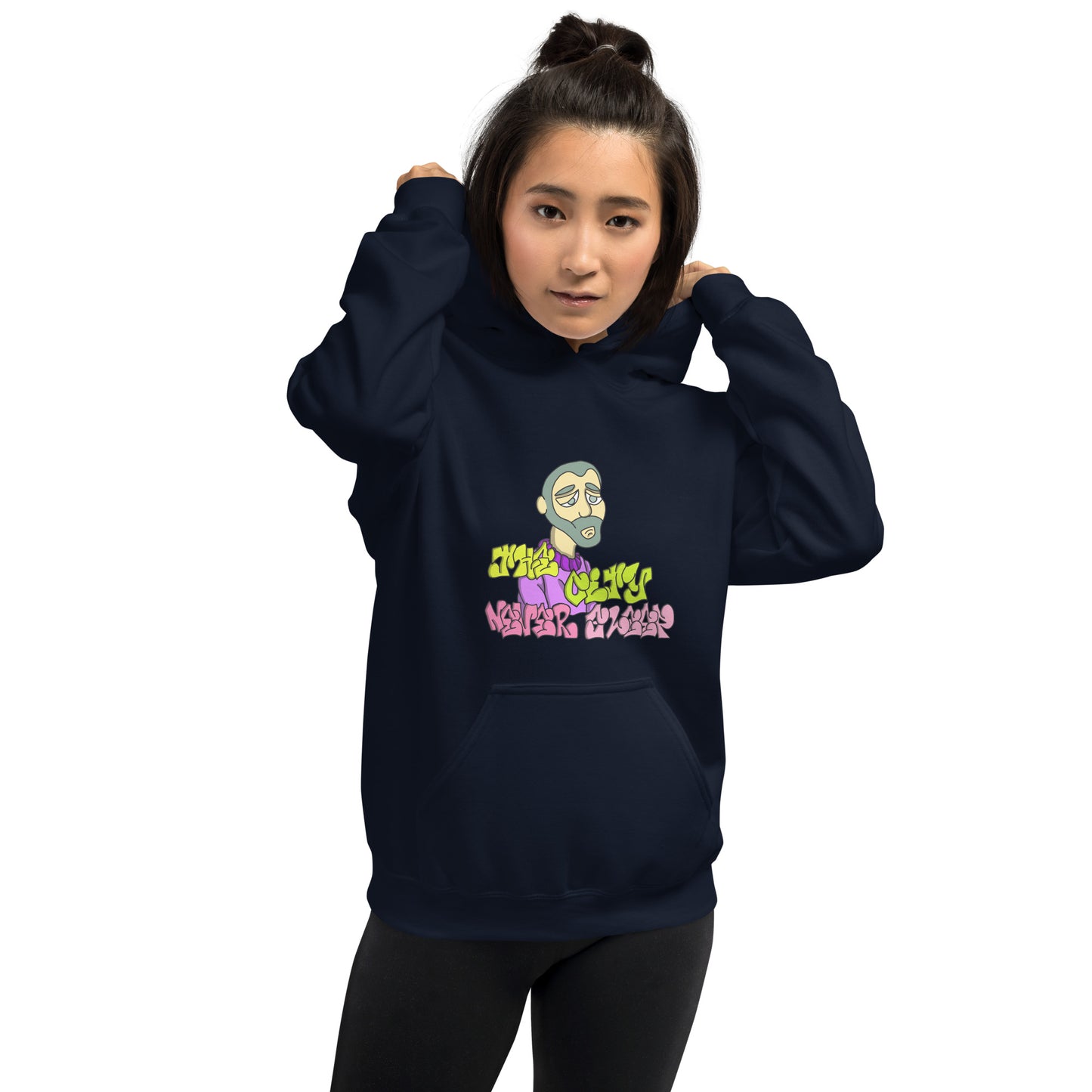 Sudadera "The city never sleep"