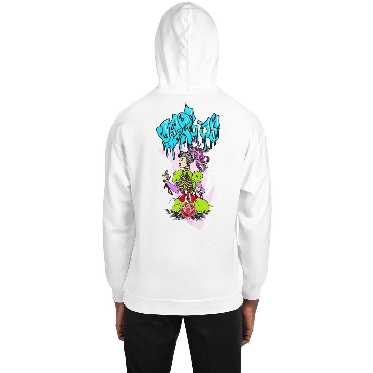 Sudadera 'V-OS' ponytail unisex