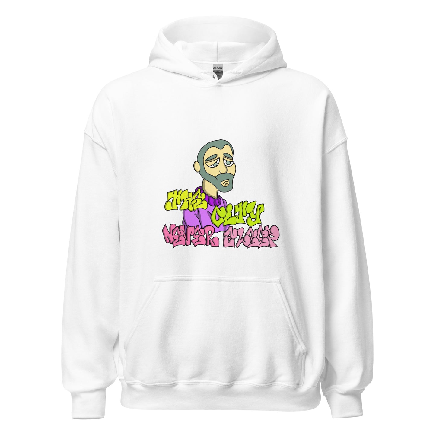 Sudadera "The city never sleep"