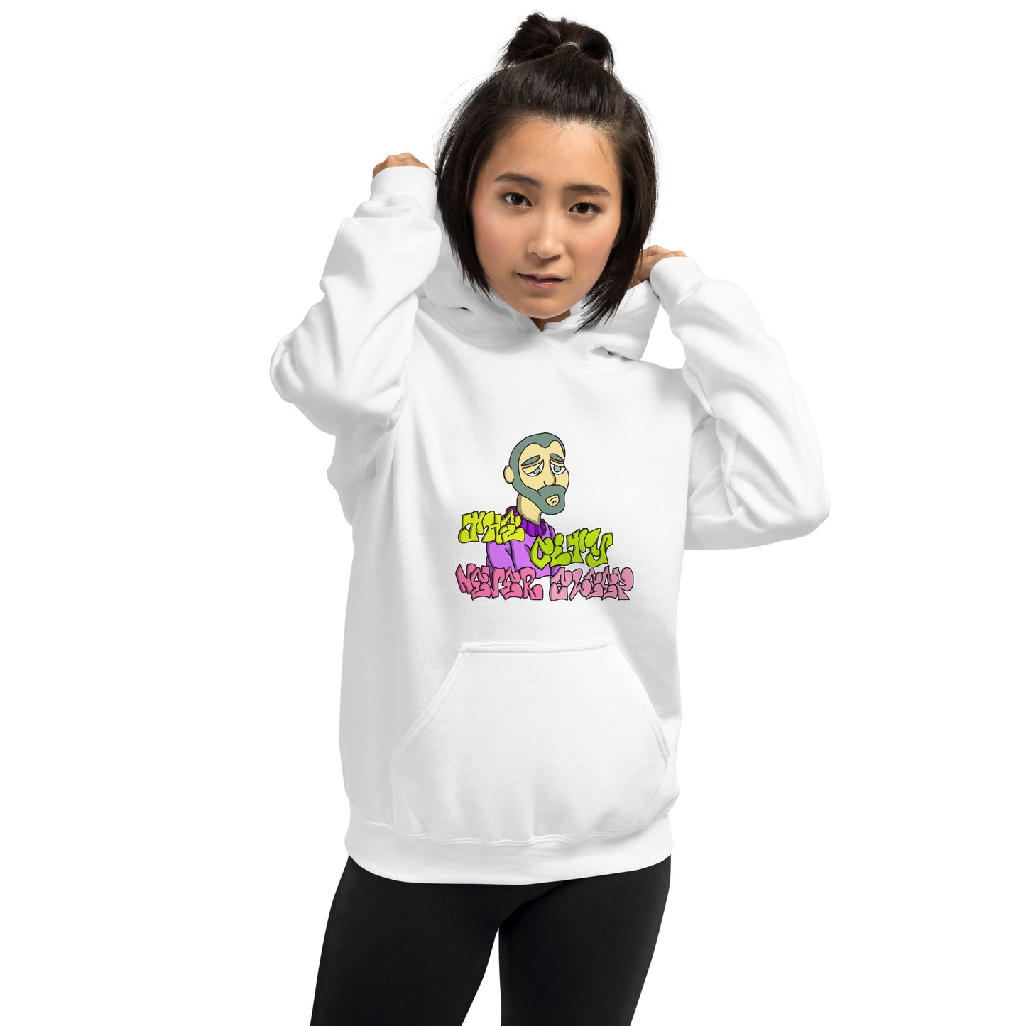 Sudadera "The city never sleep"