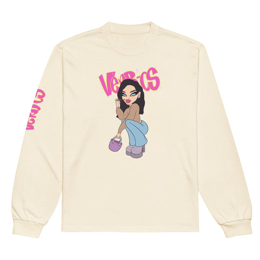 Camiseta gruesa "Fancy girl #B" premium Époque de Charme