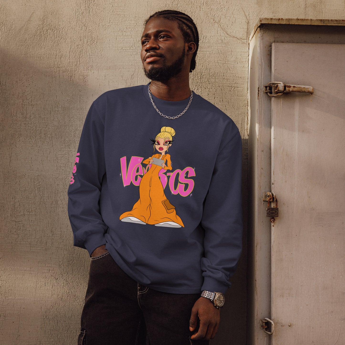 Camiseta gruesa "Caged 003" premium "Époque de Charme"